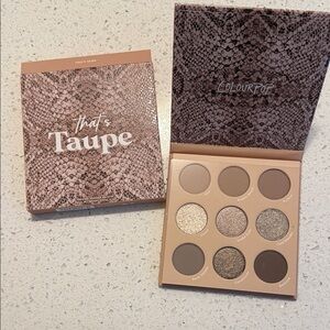ColourPop That's Taupe Palette with Neutral Tones
